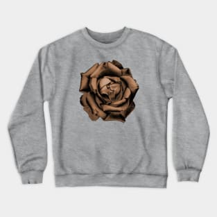 Orange Charcoal Rose Crewneck Sweatshirt